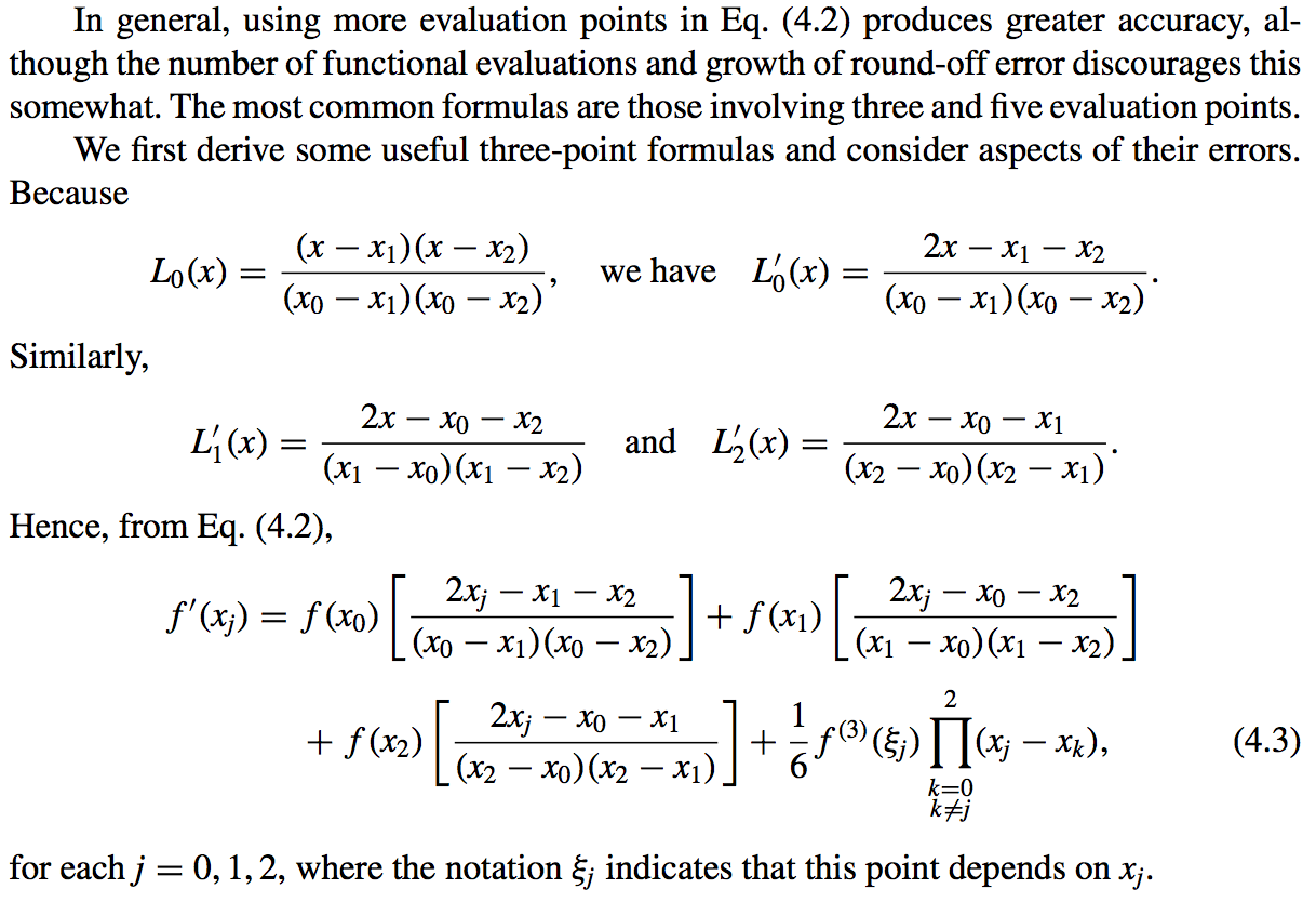 What Is Derivative Formula