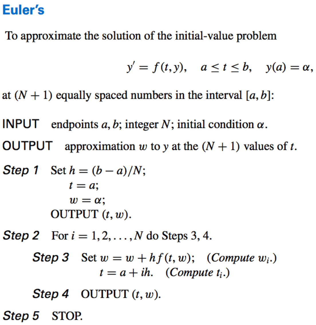 formula