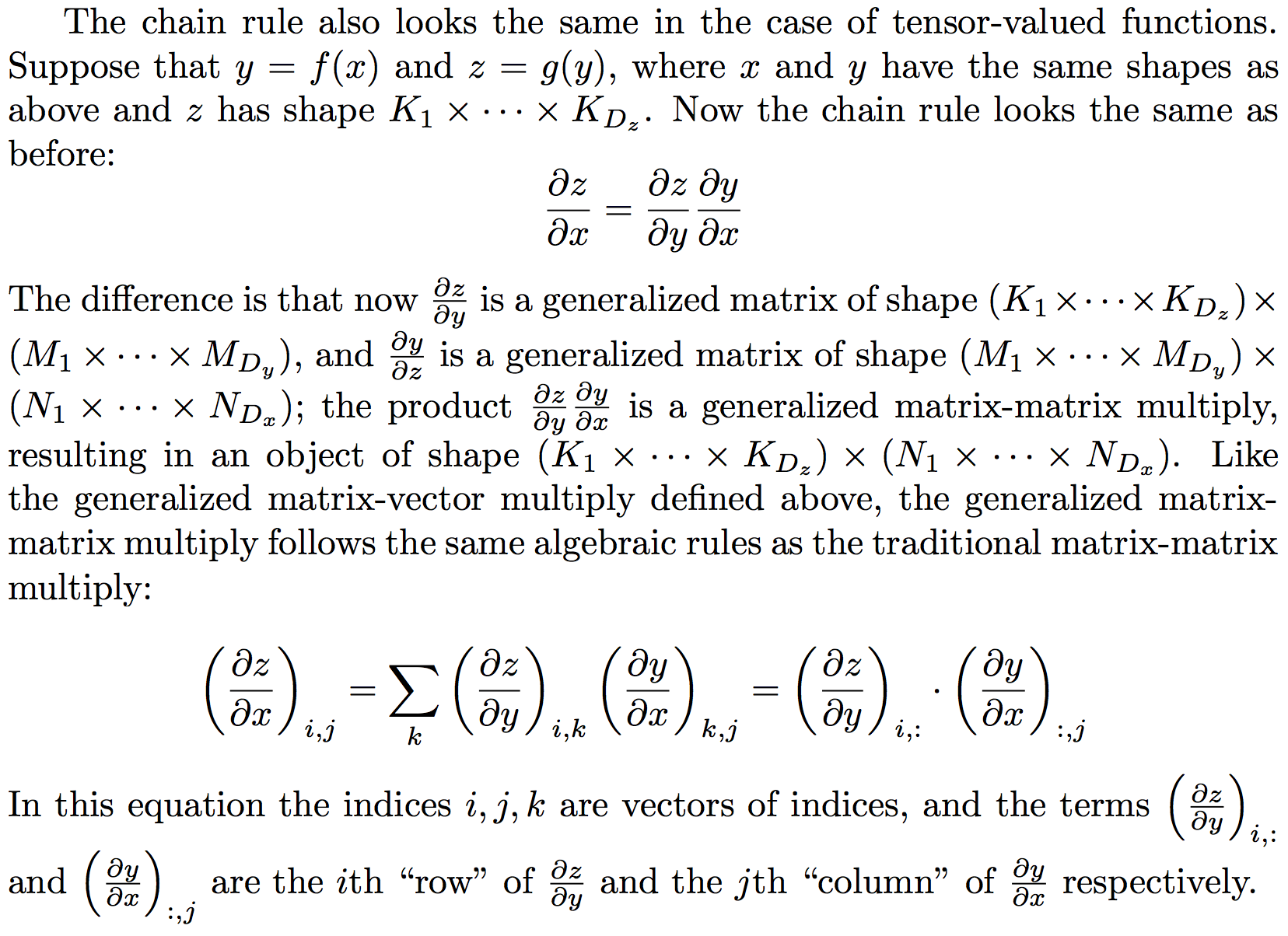 chain rule